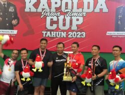 Badminton Kapolda Cup 2023, Kapolres Probolinggo Kota Berhasil Raih Juara 2