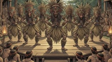 Viral! Tari Sakral Hudoq Dayak Diubah Jadi Horeg TikTok, Suku Asli Tak Trima 