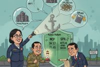 Ilustrasi Gambar mekanisme penyaluran APBD dan Rekomendasi KPK.