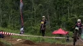 Acara trail adventure bertajuk Power to Power di Rest Area Betek, Krucil, Probolinggo.