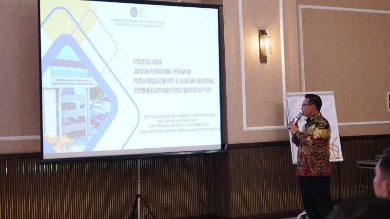 Direktorat Jenderal Pemasyarakatan (Ditjenpas) Kementerian Imigrasi dan Pemasyarakatan terus menunjukkan komitmen serius dalam pengembangan SDM