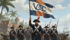 Gambar ilustrasi pasukan VOC