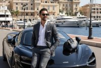 Ilustrasi Gambar Orang Kaya / foto : AI