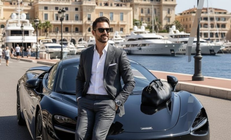 Ilustrasi Gambar Orang Kaya / foto : AI