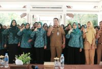 Foto bersama TP PKK kota Probolinggo