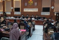 Rapat Banggar DPRD kota Probolinggo