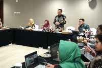 rapat koordinasi KPK bersama Pemkot Probolinggo di Jakarta, Selasa (21/10).