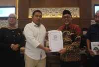 FKUB menyampaikan surat resmi usulan pembentukan Perda Kerukunan Umat Beragama ke DPRD