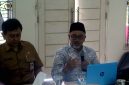 Ketua FKUB Kota Probolinggo, Dr. Ahmad Hudri saat acara peluncuran program.