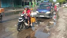 Kondisi jalan di kec mayangan kota Probolinggk