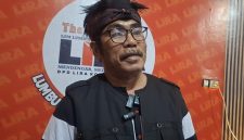 Walikota LSM LIRA saat memberikan tanggapan soal Perseroda kota Pronolinggo.