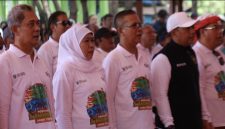 Gubernur Jatim khofifah saat menghadiri acara di Probolinggo