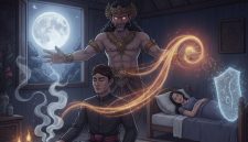 Foto ilustrasi menangkal ilmu pelet yang sedang menyerang