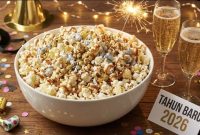 Ilustrasi gambar salah satu makanan tahun baru