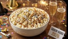 Ilustrasi gambar salah satu makanan tahun baru