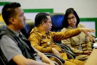 Walikota Probolinggo saat acara persiapan penandatanganan akta pendirian Perusahaan Perseroan Daerah (Perseroda) Bahari Tanjung Tembaga