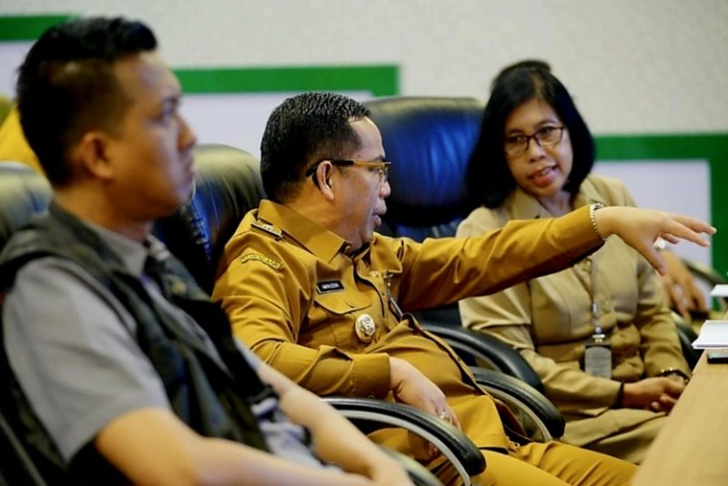 Walikota Probolinggo saat acara persiapan penandatanganan akta pendirian Perusahaan Perseroan Daerah (Perseroda) Bahari Tanjung Tembaga