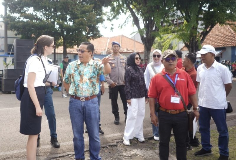 Walikota Probolinggo saat menyambut wisatawan mancanegara