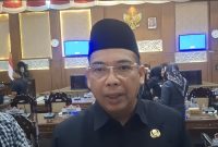 Walikota Probolinggo usai Rapat Paripurna di Kantor DPRD 