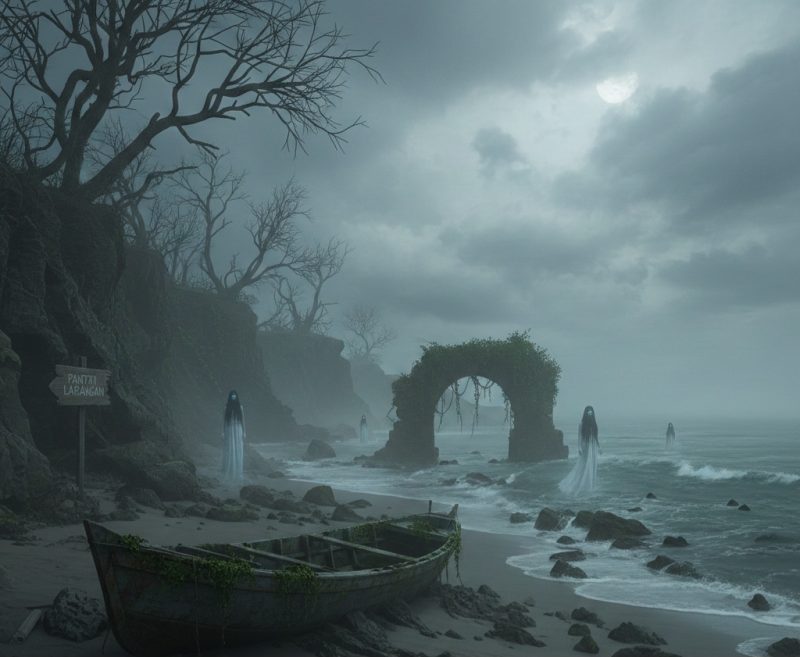 Gambar ilistrasi Pantai Angker