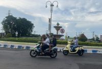 Jalan kawasan gladak serang kota Probolinggo