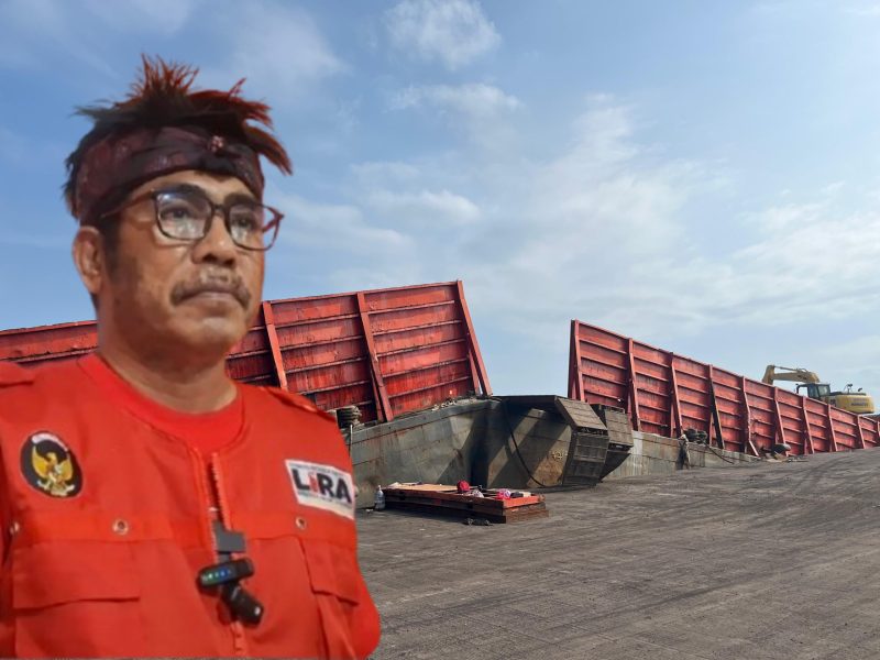 LSM LIRA menanggapi soal kapal tongkang yang patah