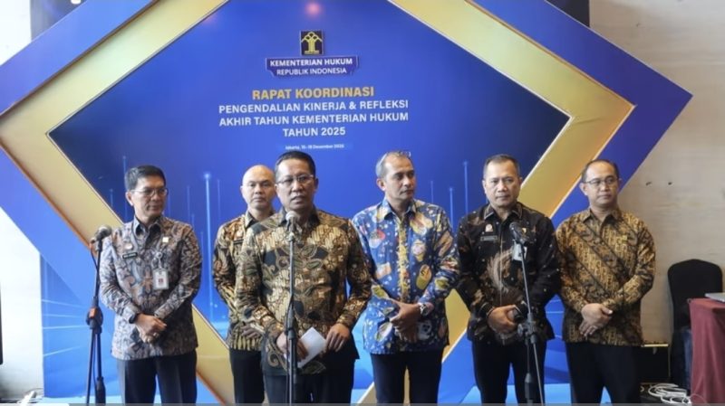 Foto Menteri Hukum Supratman Andi Agtas