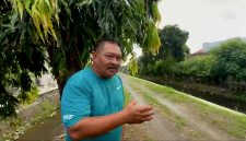 Anggota DPRD Robit Riyanto saat berada di lokasi Glaser