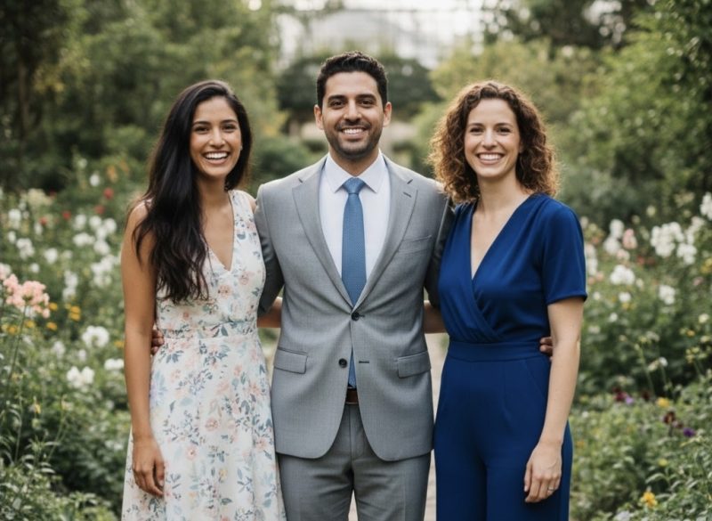 Gambar ilustrasi pria mempunyai 2 istri ( AI)