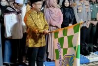 Walikota Probolinggo saat melepas jamaah Haji tahun 2025