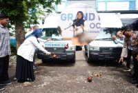 Wakil walikota Probolinggo saat meresmikan salah satu SPPG