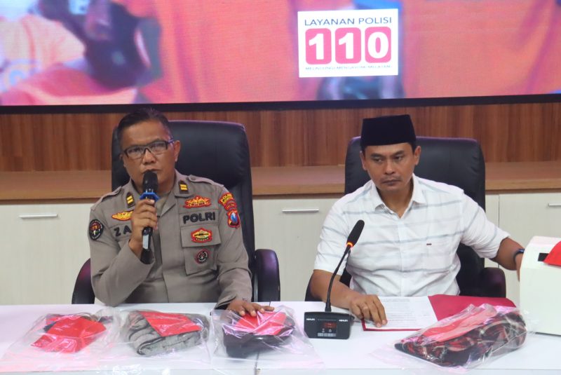 Pers rilis Ungkap Kasus Polres Probolinggo kota