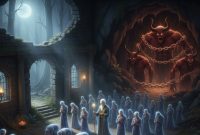 Gambar ilustrasi aktivitas bangsa jin