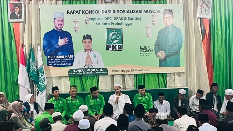Suasana konsolidasi menjelang Muscab PKB Kota Probolinggo