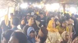 Suasana pengunjung semipro kota Probolinggo 