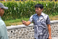 Saiful Iman anggota komisi 3 saat memperingatkan pihak pelaksana proyek